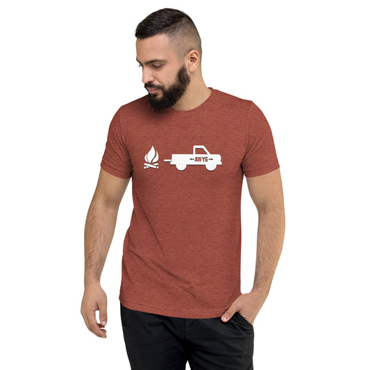 AWYG Truck & Bonfire t-shirt